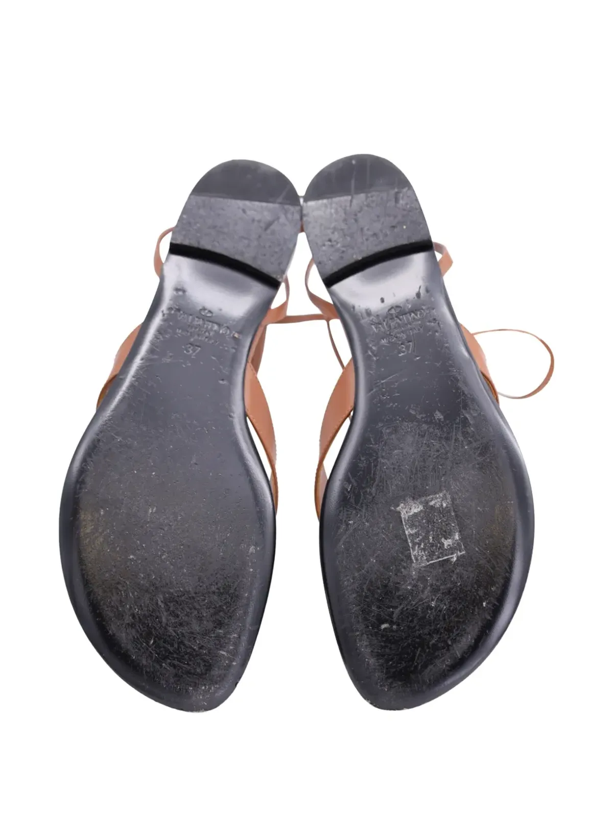 Red Valentino Vintage ローマンスタッド レースアップサンダル - 画像4