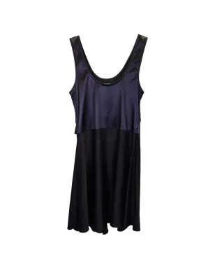Paco Rabanne Pre-Owned スクープネック ミニドレス - ブラック - サムネイル1