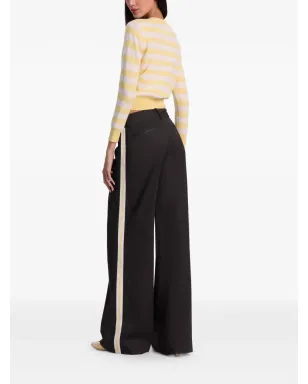 alice + olivia Carolannストライプ クルーネックセーター - サムネイル4