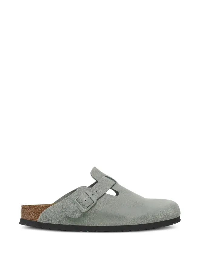 Birkenstock Birkenstock ボストン BS スエード ピュアセージ スリッパの商品画像