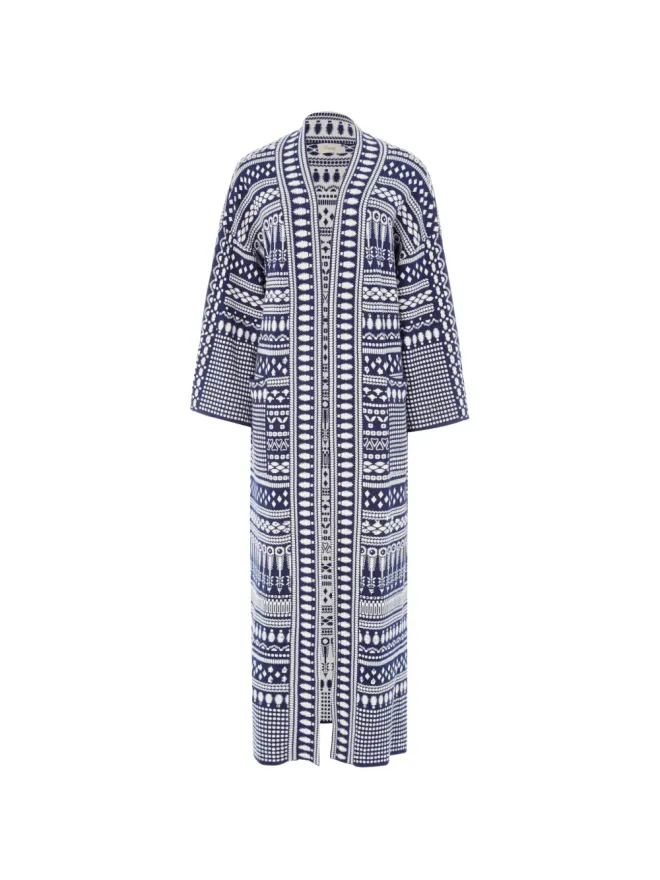 Temperley London Temperley London 総柄ニットコートの商品画像