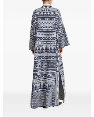 Temperley London 総柄ニットコート - サムネイル5