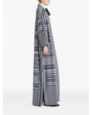 Temperley London 総柄ニットコート - サムネイル4