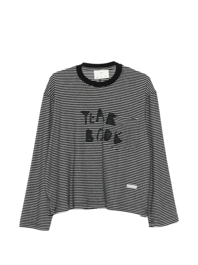 Song for the Mute Song For The Mute ストライプ柄グラフィックTシャツの商品画像