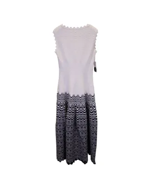 Alaïa Pre-Owned スカラップ付きニットドレス - サムネイル2