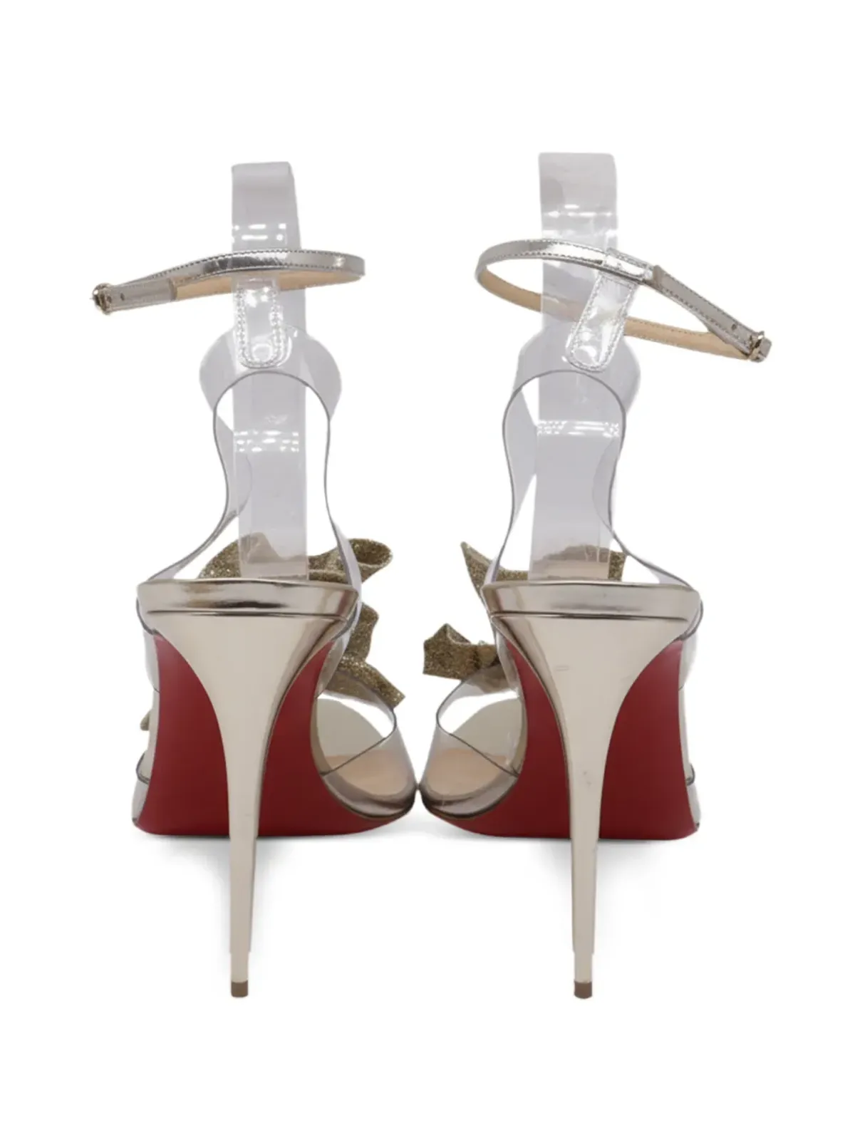 Christian Louboutin ビンテージ Fossiliza サンダル - ゴールド - 画像5