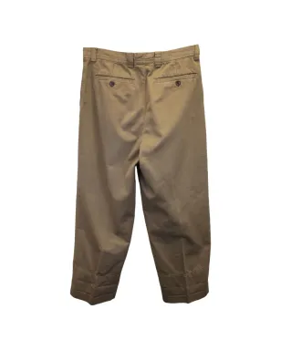 Dries Van Noten Pre-Owned cotton straight-leg trousers - Brown - サムネイル2