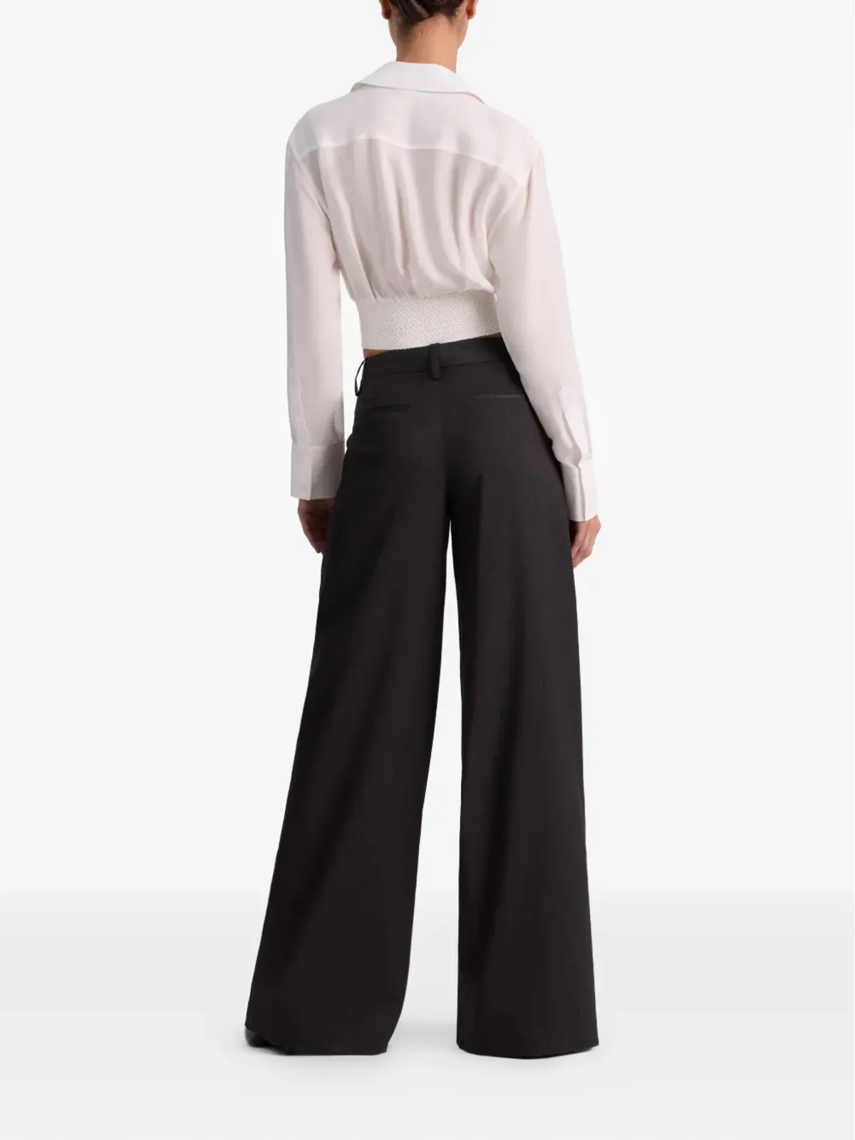 alice + olivia Edie ボタン付きシームトップ - 画像4
