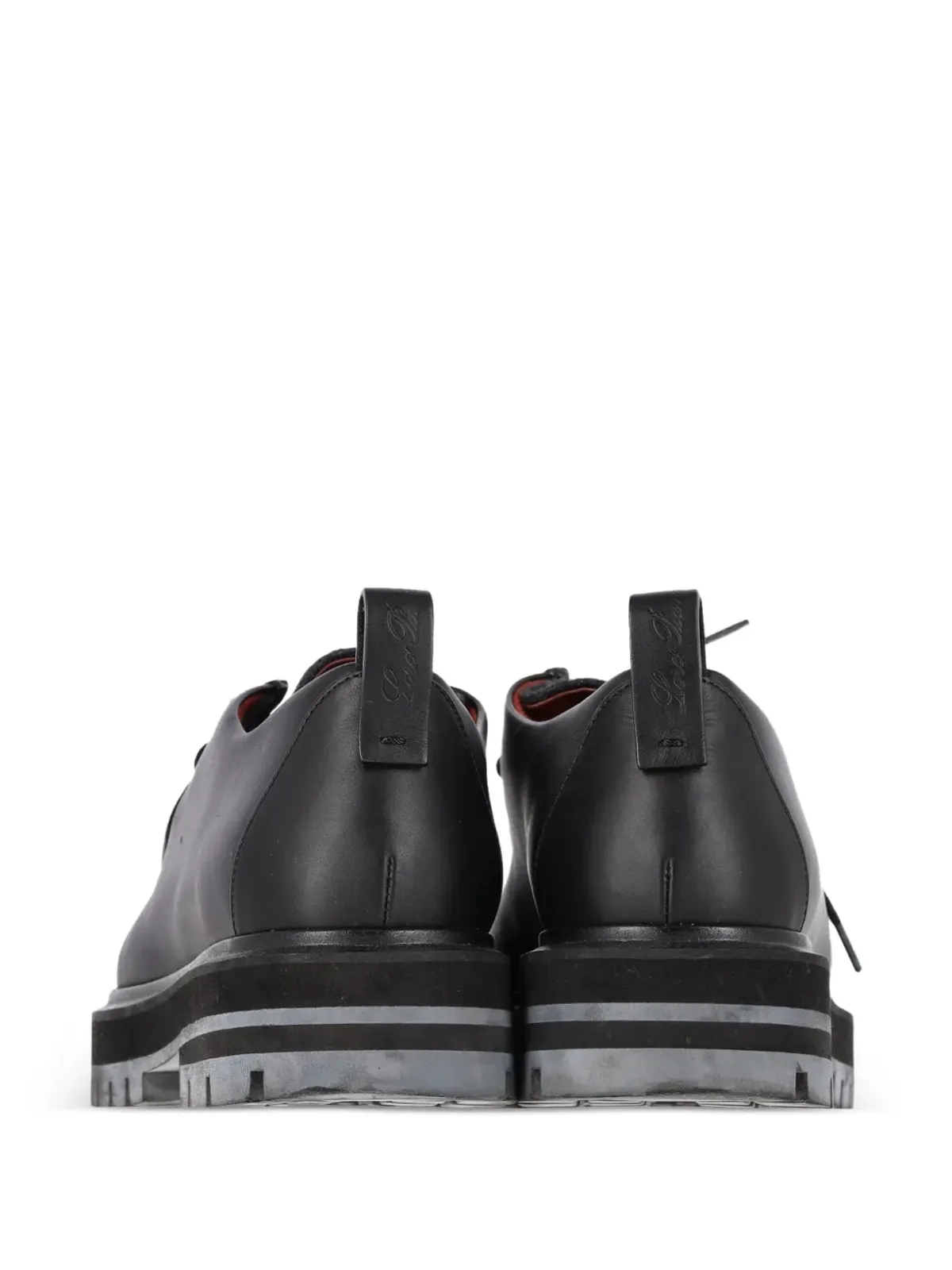 Loro Piana Pre-Owned レースアップ ダービーシューズ - 画像3