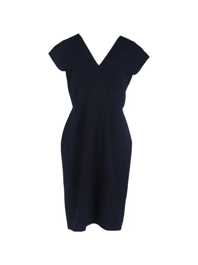 Roland Mouret Roland Mouret Vネック膝丈ドレスの商品画像