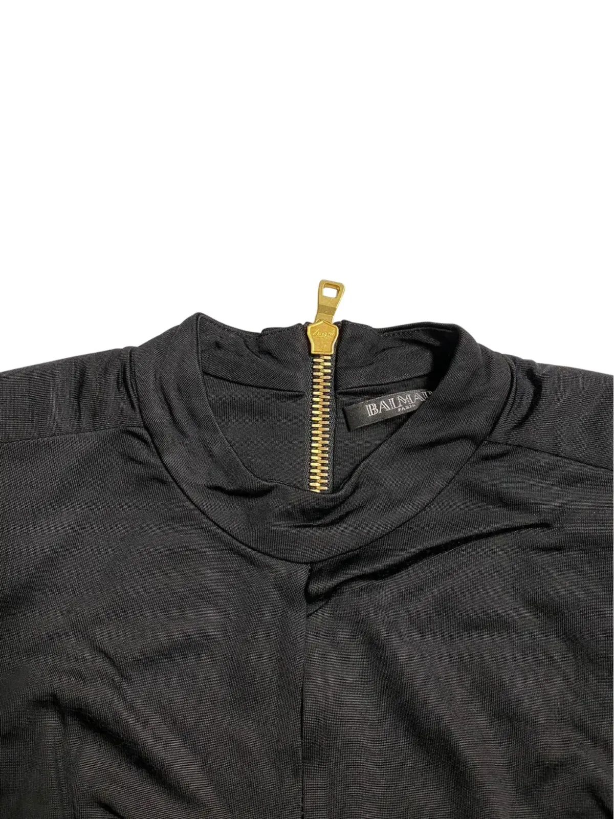 Balmain Pre-Owned カットアウト・サイドスリット マキシドレス - 画像3