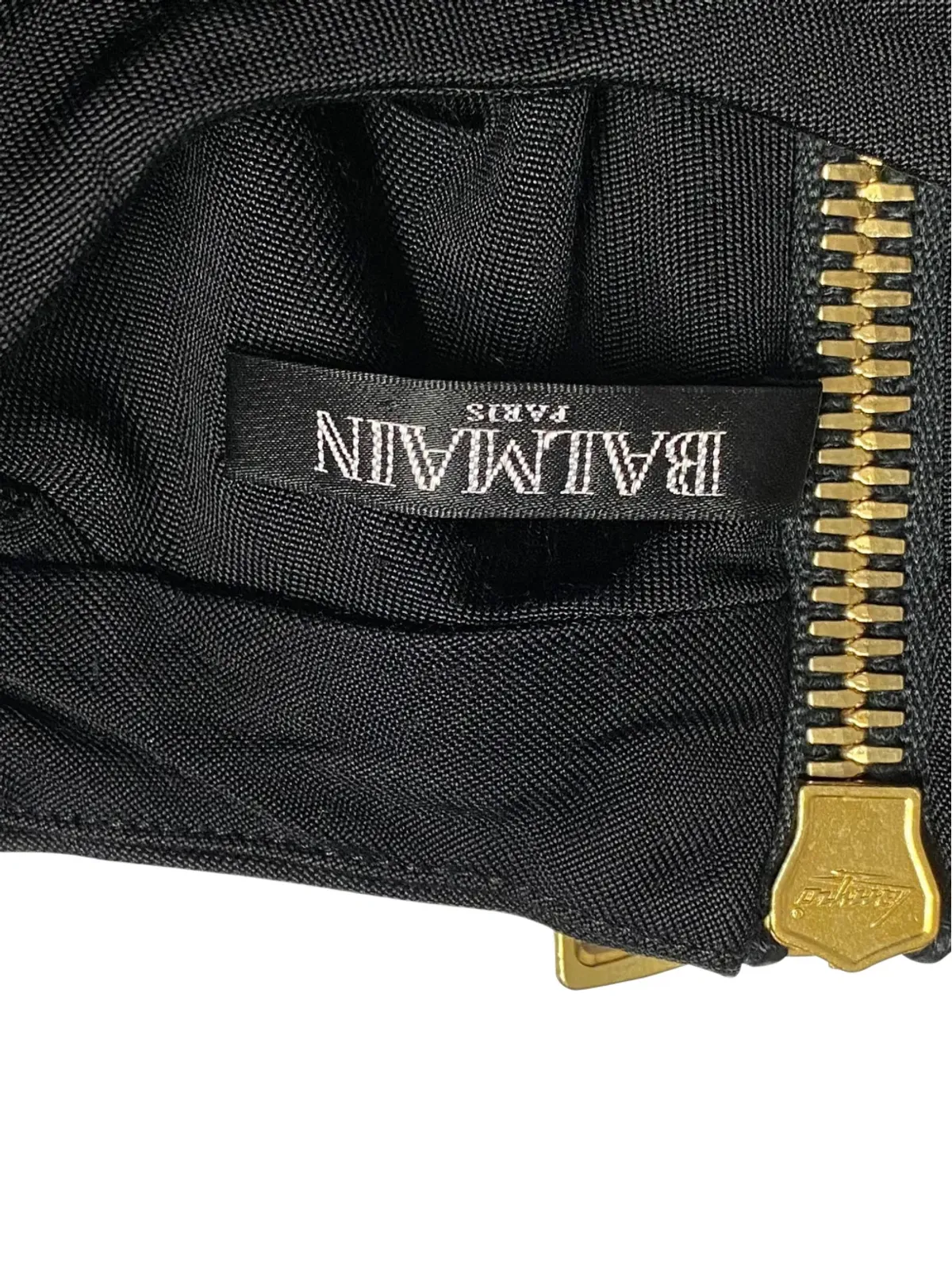 Balmain Pre-Owned カットアウト・サイドスリット マキシドレス - 画像4