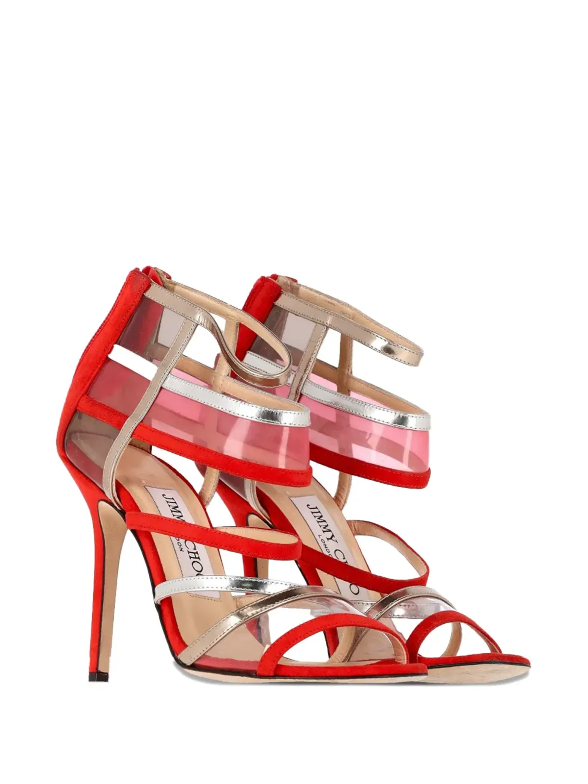 Jimmy Choo Pre-Owned Maitai スエードサンダル - 画像2