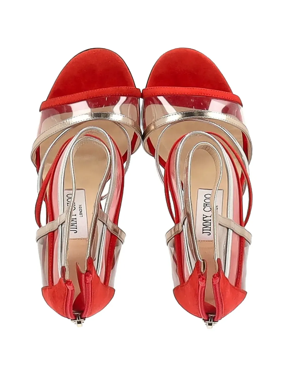 Jimmy Choo Pre-Owned Maitai スエードサンダル - 画像4