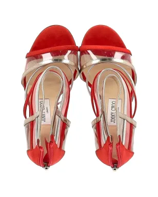 Jimmy Choo Pre-Owned Maitai スエードサンダル - サムネイル4