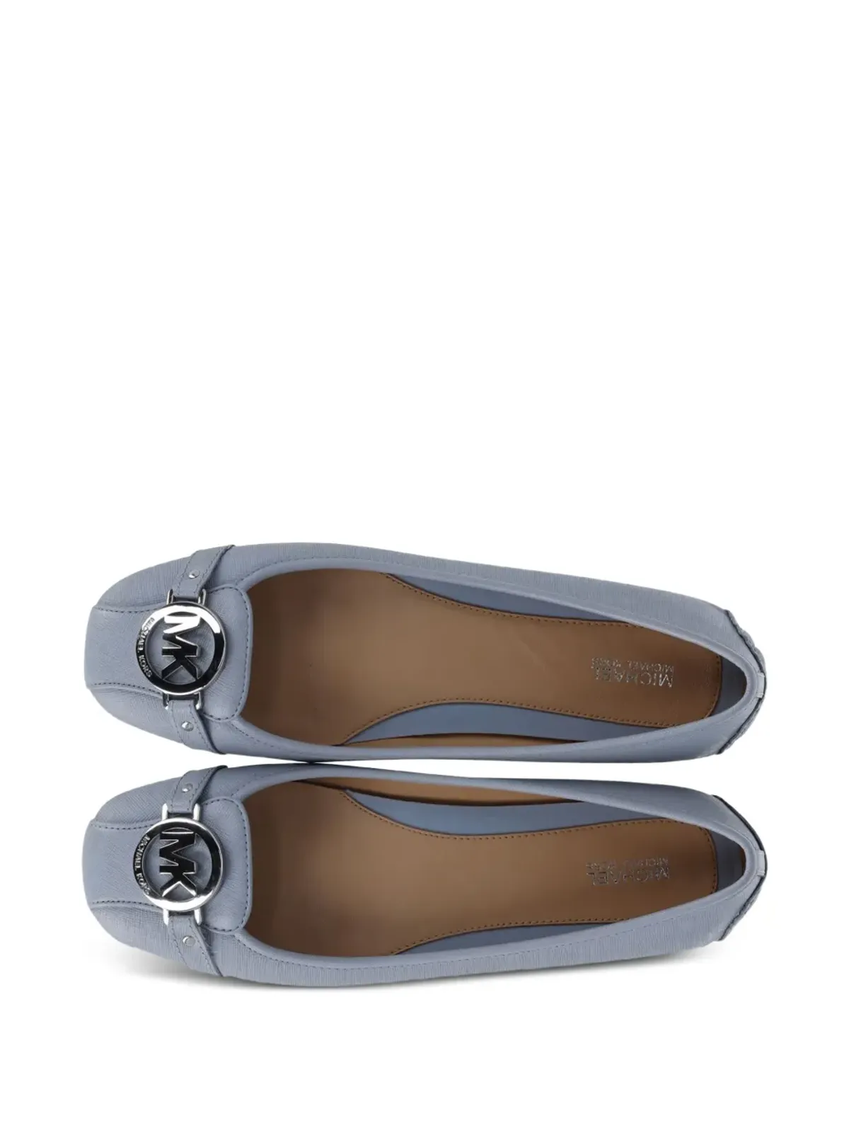 Michael Kors Vintage フルトン レザー バレエフラット - 画像5