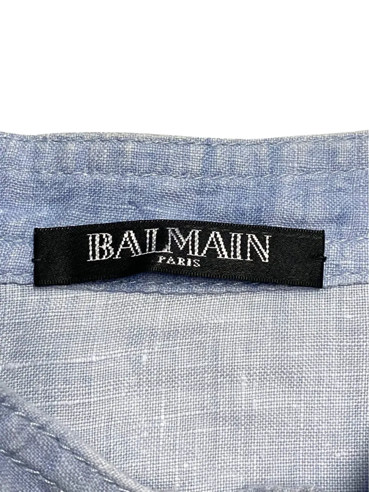 Balmain Pre-Owned チェストポケットシャツ - 画像4