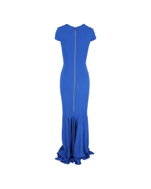 Roland Mouret Valey Vネック マキシドレス - サムネイル2
