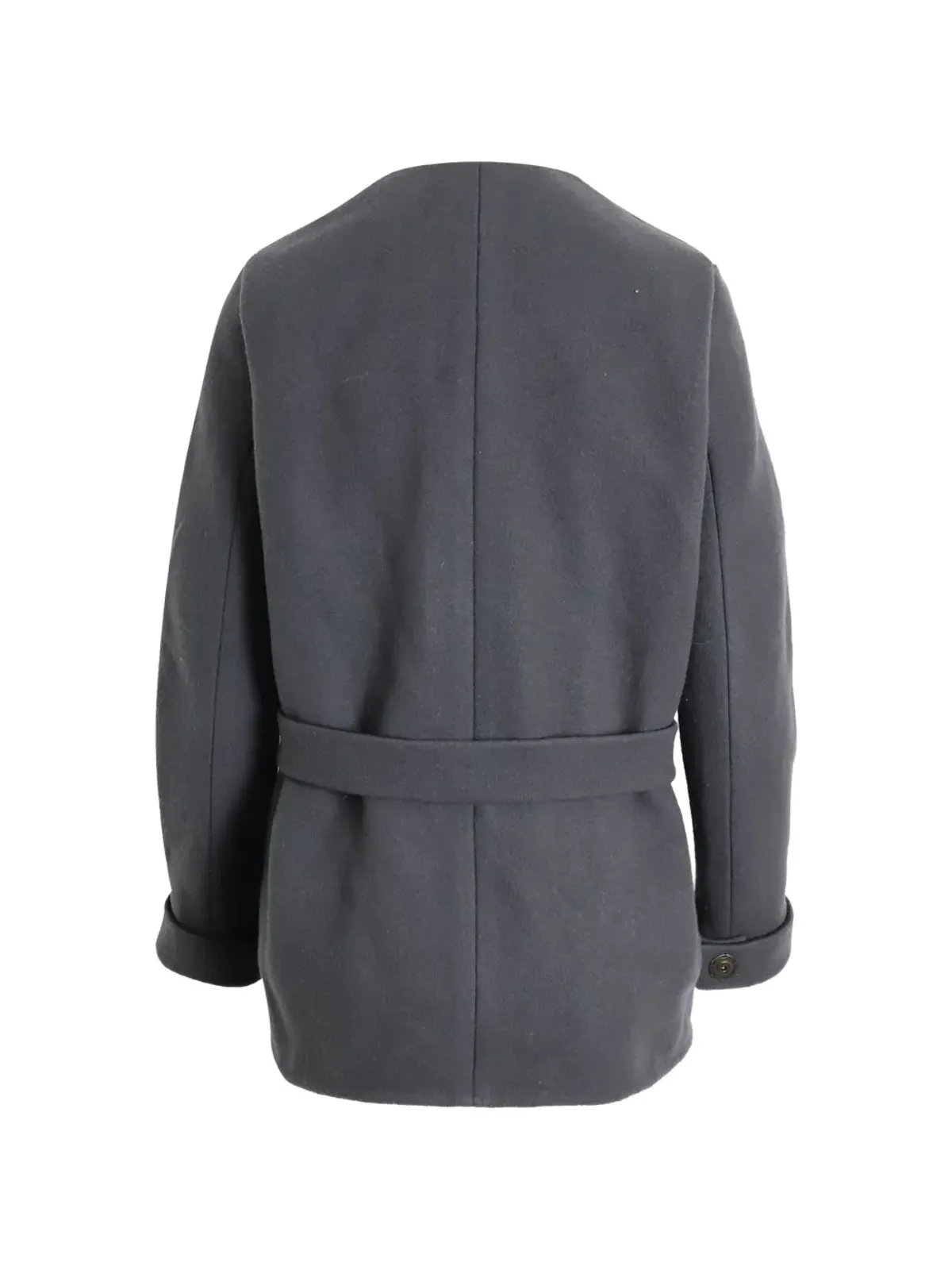 Lanvin Pre-Owned ダブルブレスト ウールコート - 画像2