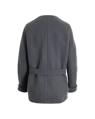 Lanvin Pre-Owned ダブルブレスト ウールコート - サムネイル2