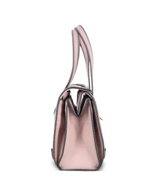 Bottega Veneta ビンテージ Monaco leather woven tote bag ピンク - サムネイル4