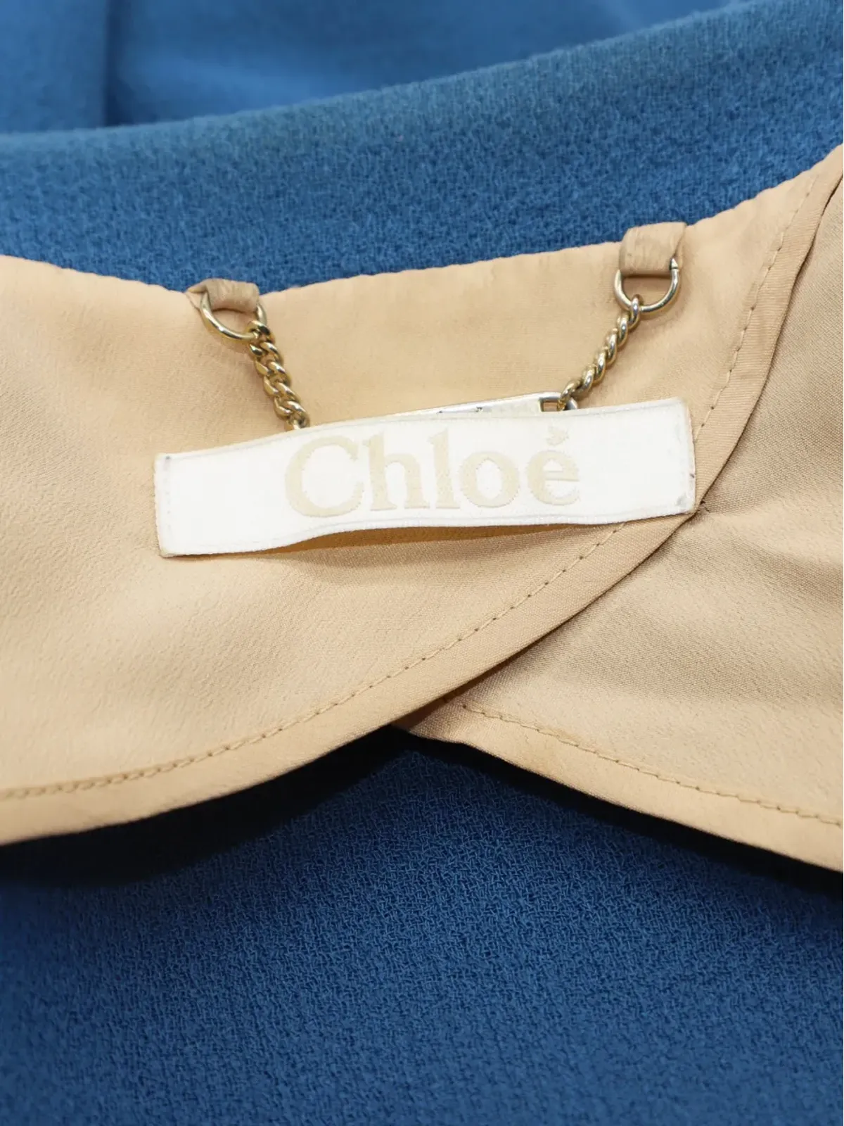 Chloé Vintage ウール クロップドブレザー - 画像3