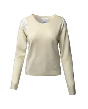 Chloé Vintage レース装飾セーター - サムネイル1