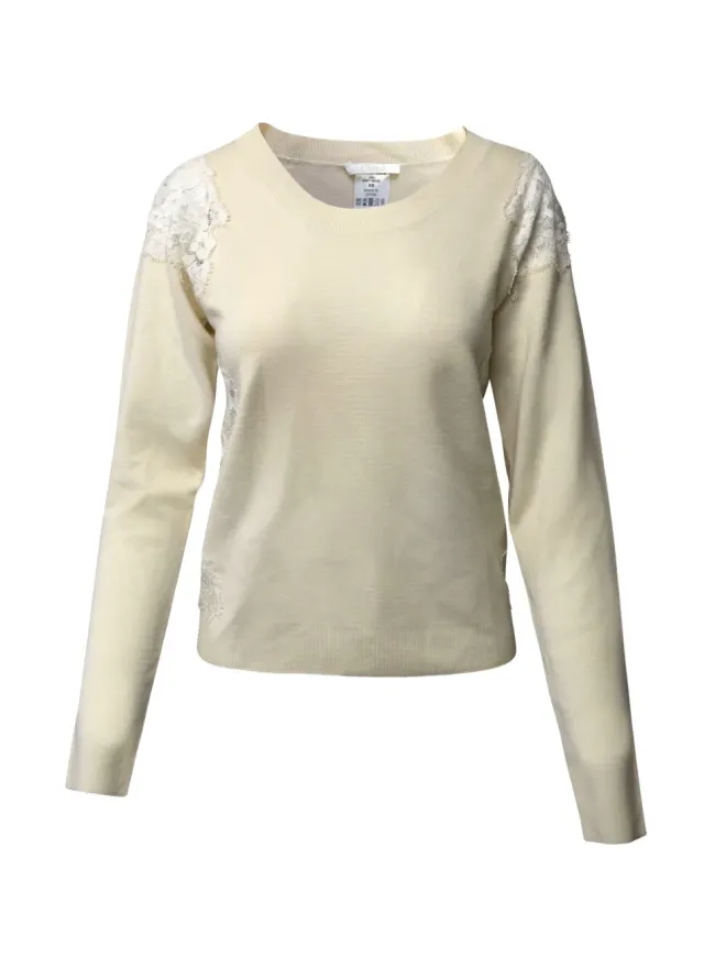 Chloé Vintage Chloé Vintage レース装飾セーターの商品画像