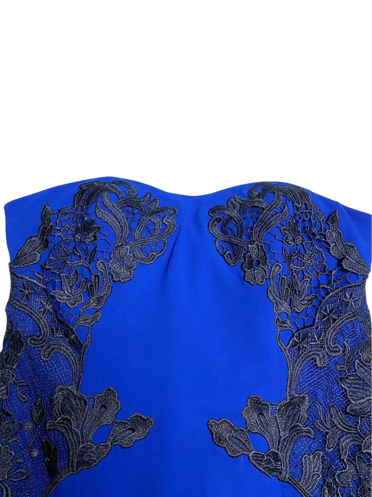 Diane Von Furstenberg Vintage イザベラ ストラップレス レースドレス - 画像3