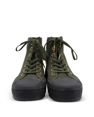 Michael Kors Vintage Keegan ハイトップ プラットフォームスニーカー - サムネイル4