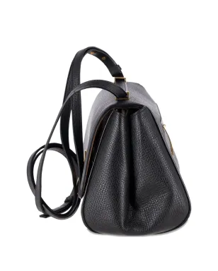 Bottega Veneta ビンテージ アングル レザー ショルダーバッグ - ブラック - サムネイル4