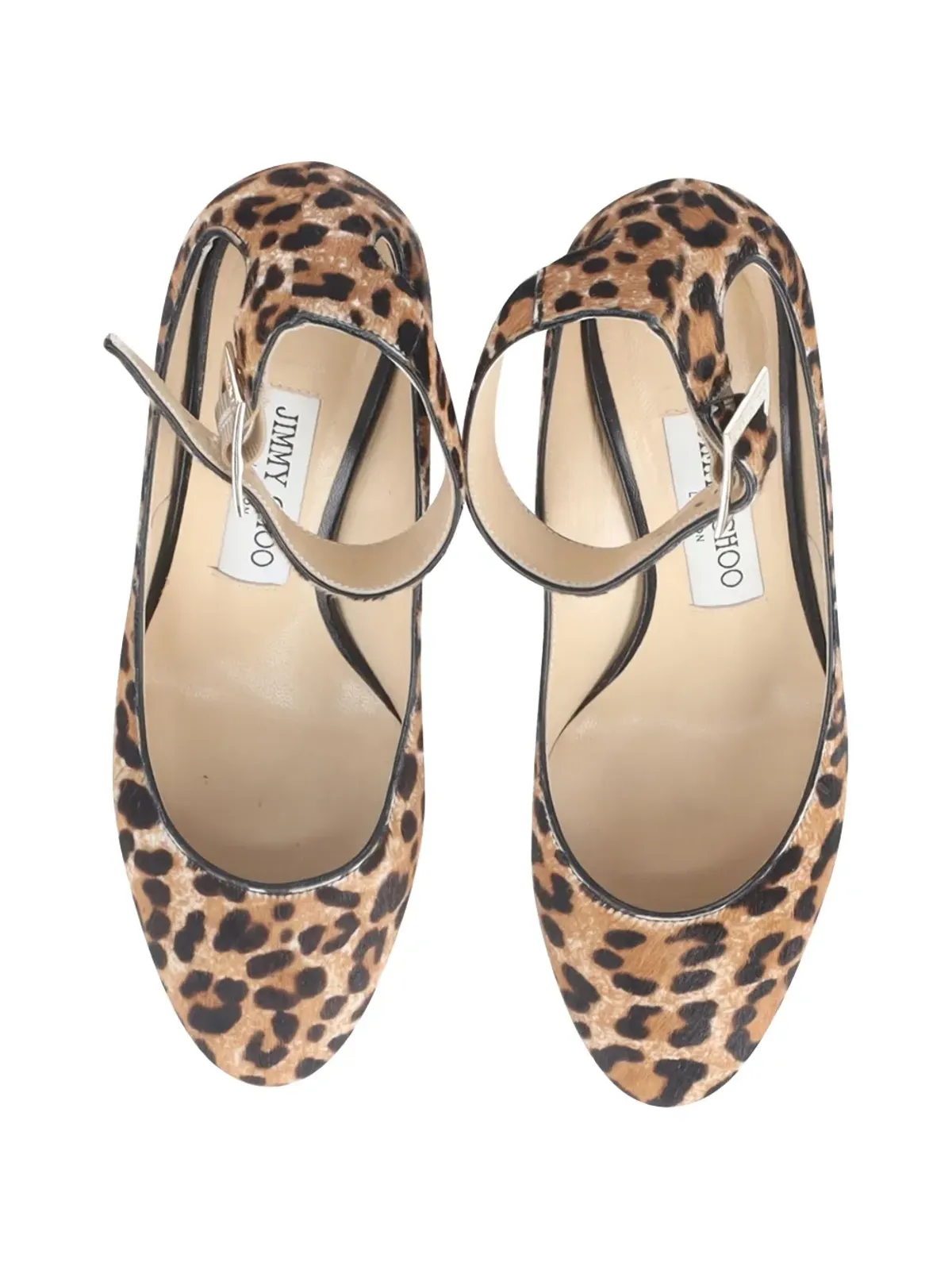 Jimmy Choo Pre-Owned ヘレナ アニマルプリント パンプス - 画像4