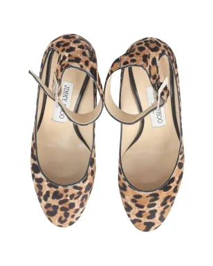 Jimmy Choo Pre-Owned ヘレナ アニマルプリント パンプス - サムネイル4