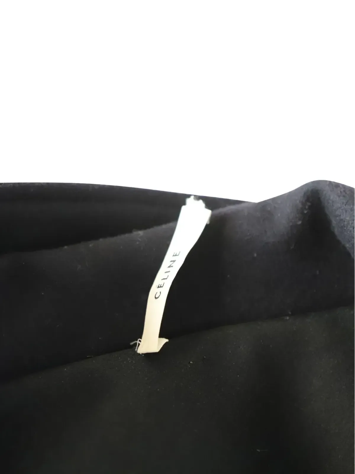 Celine ビンテージ シングルブレスト フード付きコート - ブルー - 画像5