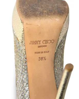 Jimmy Choo Pre-Owned ピープトゥパンプス - サムネイル5