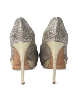 Jimmy Choo Pre-Owned ピープトゥパンプス - サムネイル3