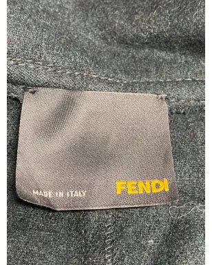 Fendi Pre-Owned ダブルブレストプリーツジャケット - サムネイル3
