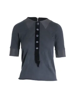 Marc Jacobs Vintage ボタンディテールTシャツ - サムネイル1