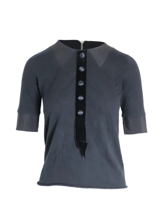 Marc Jacobs Vintage Marc Jacobs Vintage ボタンディテールTシャツの商品画像