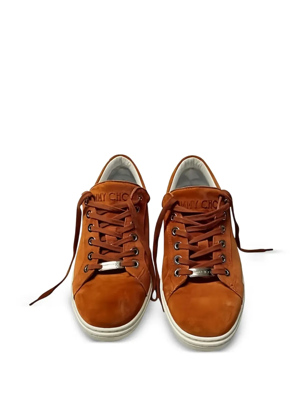 Jimmy Choo Pre-Owned キャッシュ・スター・スタッズ・スエードスニーカー - 画像2