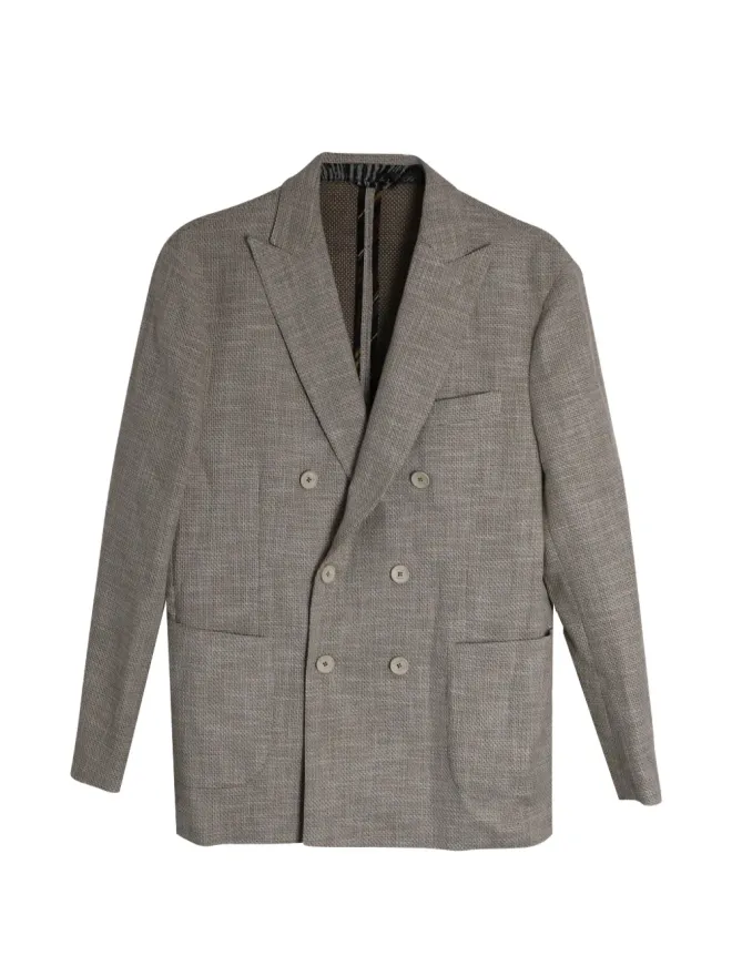 Etro Vintage Etro Vintage テクスチャード ダブルブレスト ブレザーの商品画像