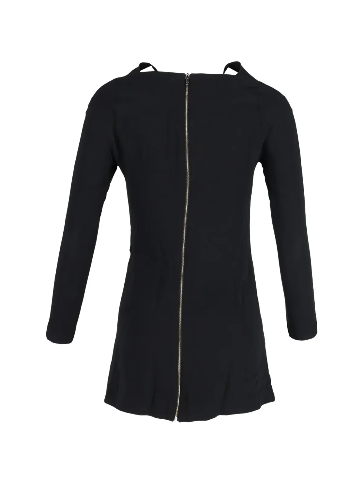 Rm By Roland Mouret long-sleeve mini dress - Black - 画像2