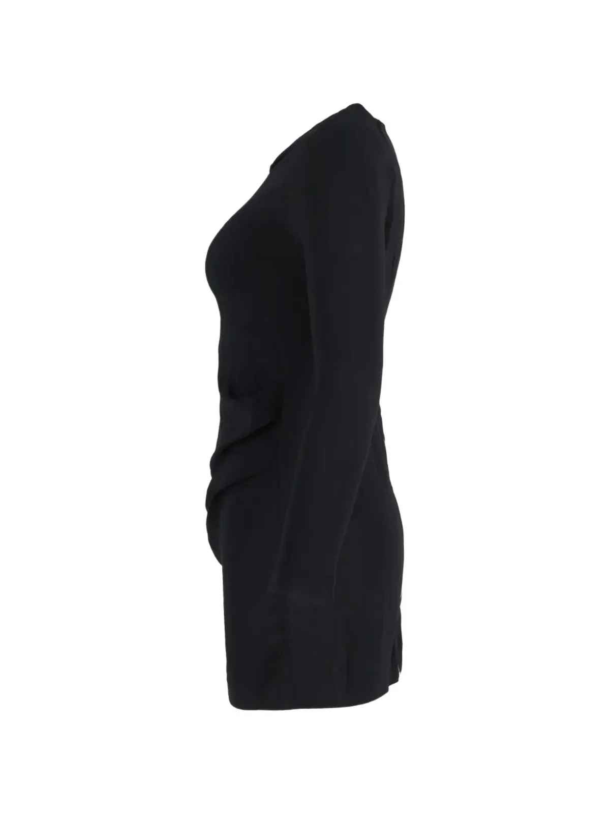 Rm By Roland Mouret long-sleeve mini dress - Black - 画像3