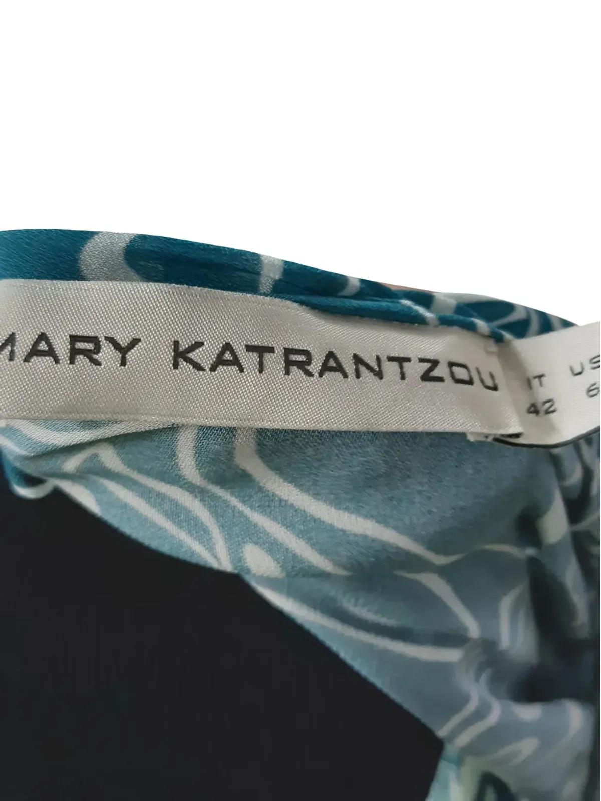 Mary Katrantzou フリルプリントドレス - 画像3