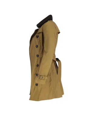 Burberry Pre-Owned シアリングカラー ベルト付き トレンチコート - サムネイル3