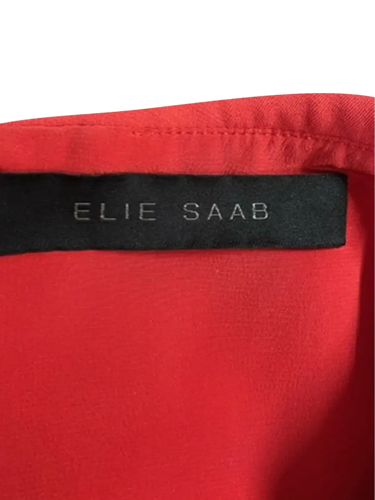 Elie Saab ストラップレスジャンプスーツ - レッド - 画像3