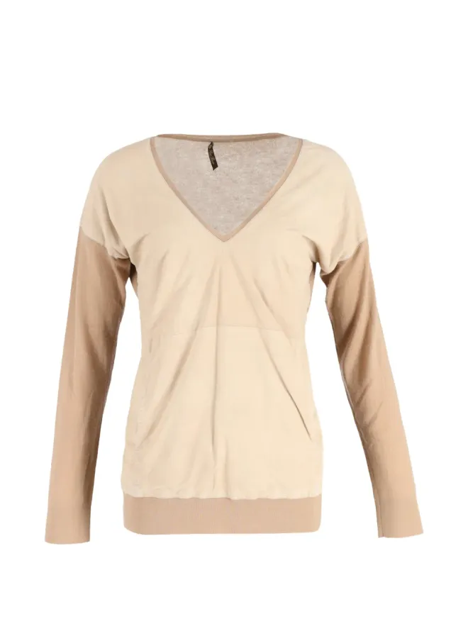 Loro Piana Pre-Owned Loro Piana Pre-Owned Vネック細編みセーターの商品画像