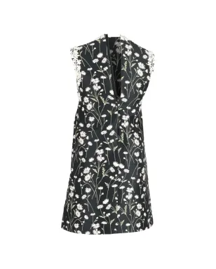 Giambattista Valli Vintage 花柄レースディテールのミニドレス - サムネイル2