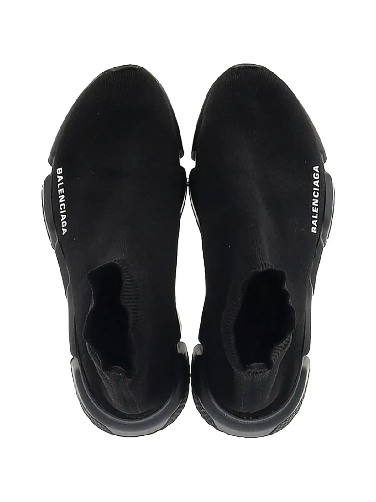 Balenciaga Pre-Owned sock-like sneakers - Black - 画像3