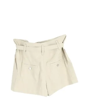 Isabel Marant Vintage ベルト付きショートパンツ - サムネイル2